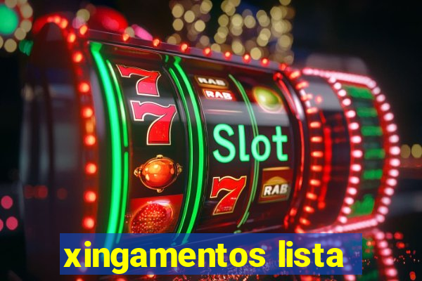 xingamentos lista